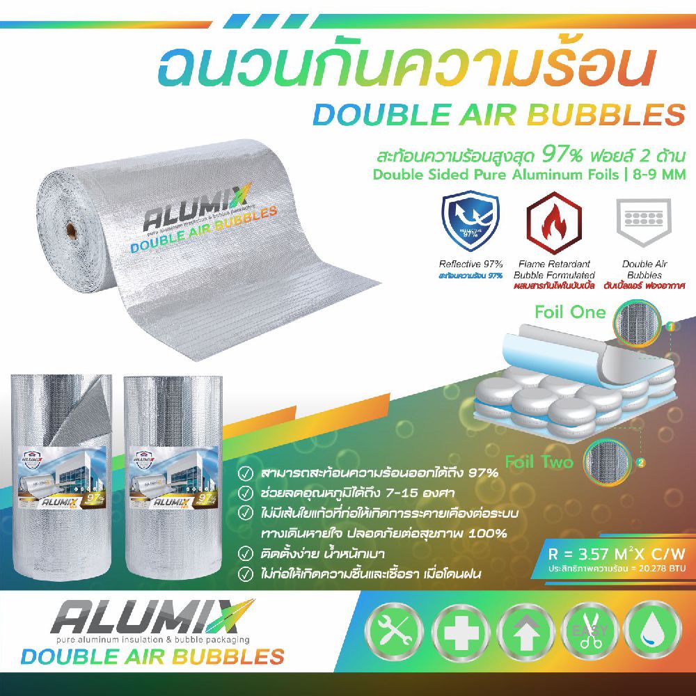 ALUMIX Insulation DOUBLE BUBBLES FR